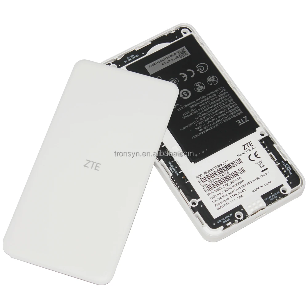 Newest ZTE U30 Air 4G 5G LTE Mobile WiFi Hotspot With 4500mAh Battery And Support 5G Fast Network SA&NSA