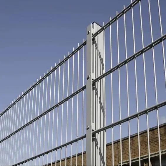 2D Fencing Double Wire Mesh 8ft-10ft  Security Fence Accessories for Farm Use Metal Frame