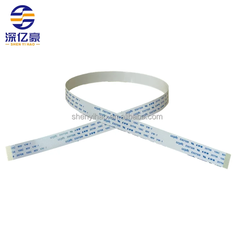 8Pc Print head cable for Ricoh GH2220 printhead UV flatbed Printer FFC flex flat data cables 24pins 24p 50cm 60cm spare parts
