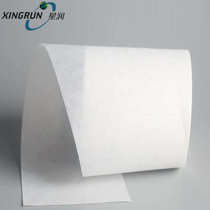 Food Grade PLA Material Soilon Spunbond Knit Type Empty Tea Bag