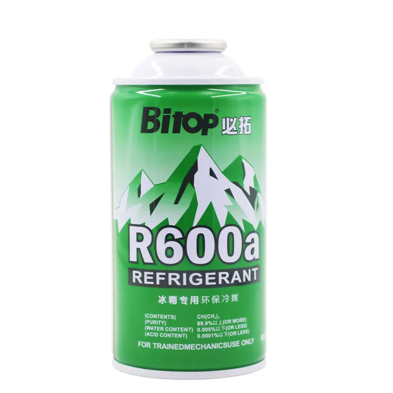 Sales of isobutane refrigerant R600a 220g refrigerant Net weight 120g
