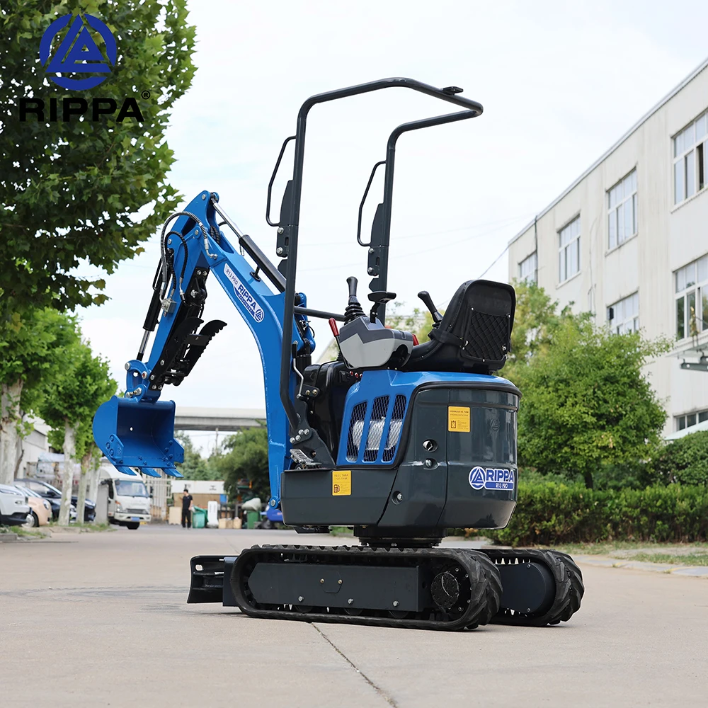 Wholesale 1.3 Ton Mini Excavator from China New Crawler Excavators with Engine Motor Pump & Gear Small Digger Mini Bagger Sale