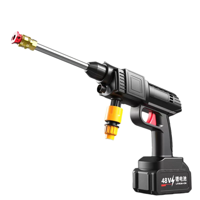 12V 30Bar High Pressure Wireless Auto car wash Machine Cordless Washer Gun With Foam Generator Nozzle Water Pump