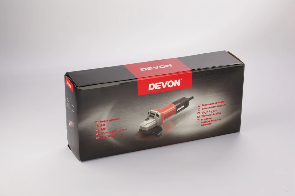 DEVON 100mm Angle Grinder/ Side Switch/ Slim Handle China Best Angle Grinder Manufacturers