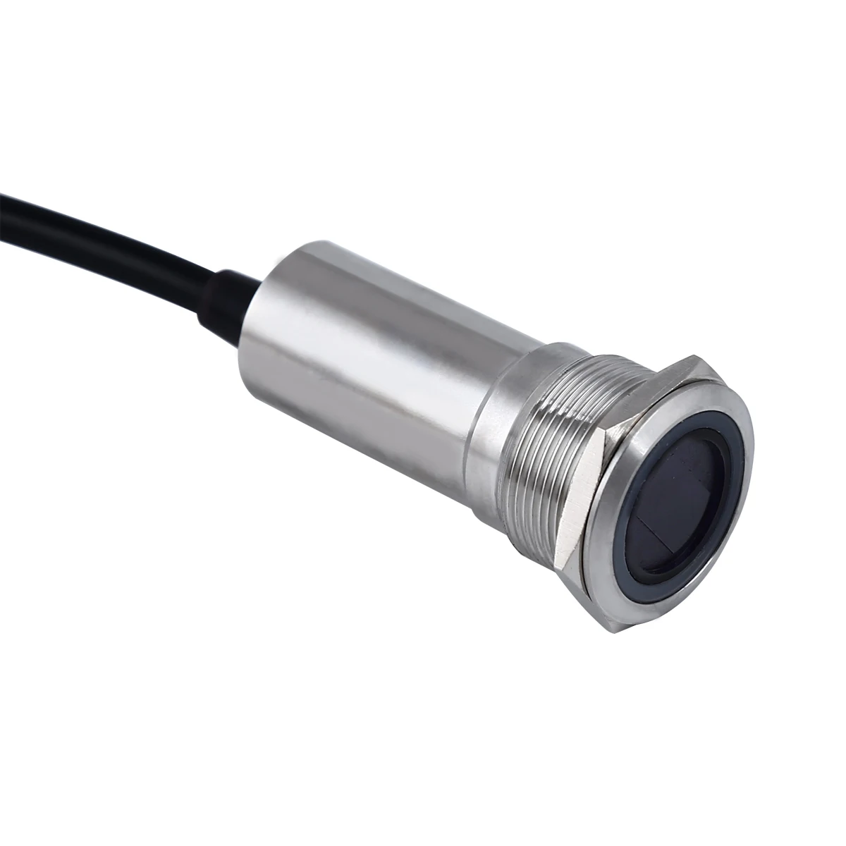 22mm Non-contact Sensor Switch With Ring LED , Stainless Steel, Prevent contact infection,access control