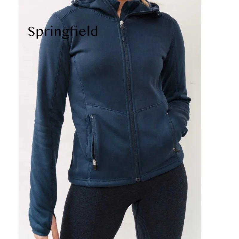 SF Equestrian Women Horse Riding Hoodie Ladies Horse Training Plus size Coat Full  Zipper Fleece Lined for Winter Fall Jacket