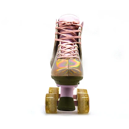  HS-Q005 Регулируемая Patines четырех рядные скейт роликовая обувь Роликовые 9506702000 пена + вельвет для детей: 4 лет EN13899 41 1*12 6*30