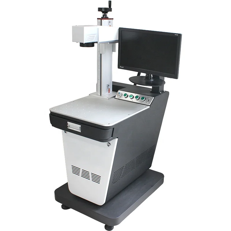 
JPT 20 Вт 30 Вт Mopa Волоконно-Лазерная цветная печатная машина для металла из нержавеющей стали 