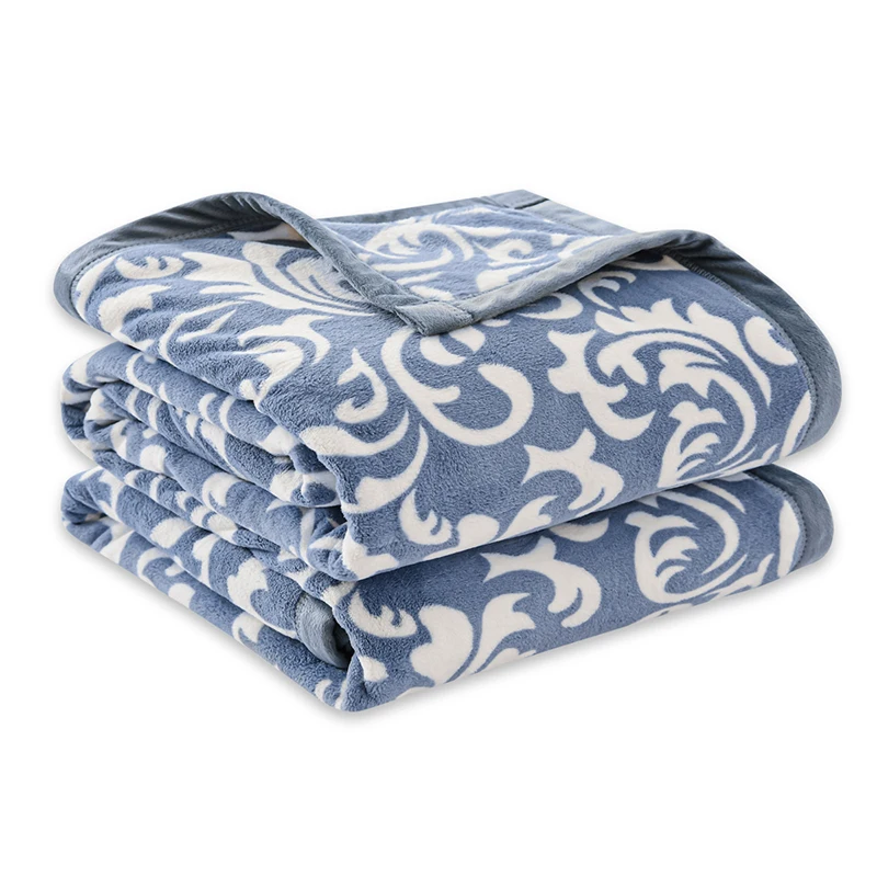Wholesale Microfiber Fleece Blanket Cheap Price soft warm throw blankets for winter