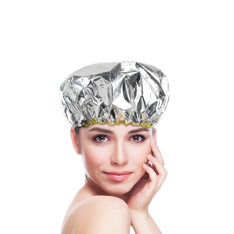 High quality reusable aluminum Foil deep conditioning caps Waterproof Hair Care Treatment Caps