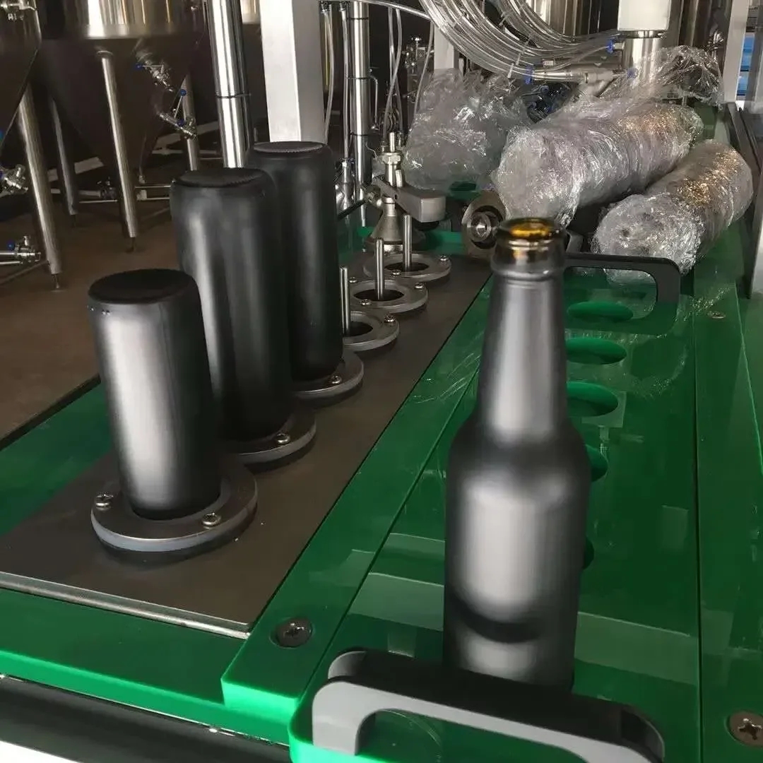 Beer bottle filling machine 4 6 8 10 heads, isobaric filler capping machine for sale