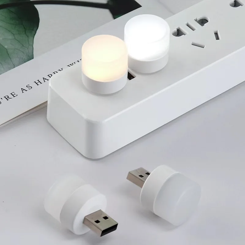 Новинка 2022 лампа с USB-разъемом маленькая USB-лампа для чтения зарядкой светодиодная защитой глаз маленький круглый