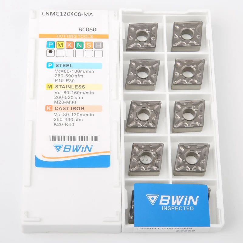 Cnmg120408 Mm5 Wsm30S Cnmg120404 T515 Yg-1 Cnmg 120404-Ha 120404 Tk 120408 Turning Blade Carbide Tool From China