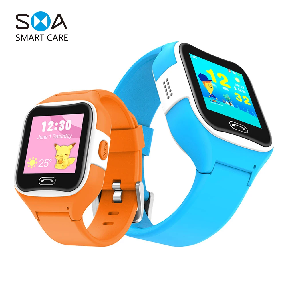 SMA-M2 Новые Детские умные часы телефон WIFI 2 г Дети часы с отслеживанием GPS с сенсорным экраном для Android IOS Телефон