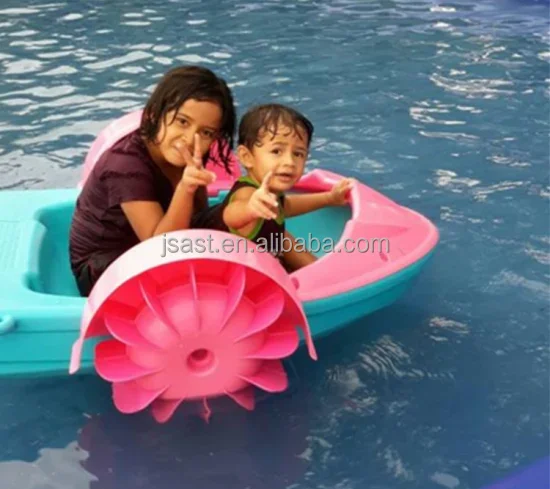 Different Sizes Family HDPE Plastic Hand Water Pedal Paddle Boat Row Boats With High Quality For Kids Adults Sale