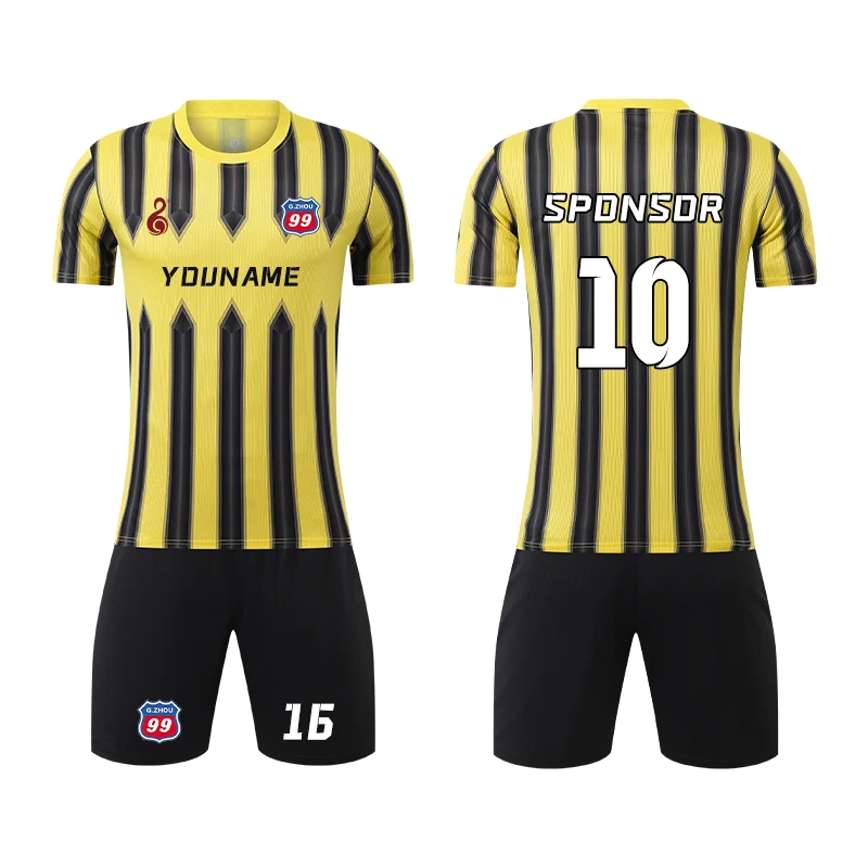 Wholesale Custom Soccer Jersey Adult Kids Boy DIY Football Uniform Set Suits Short Men Football Kits Tracksuit Training Suits