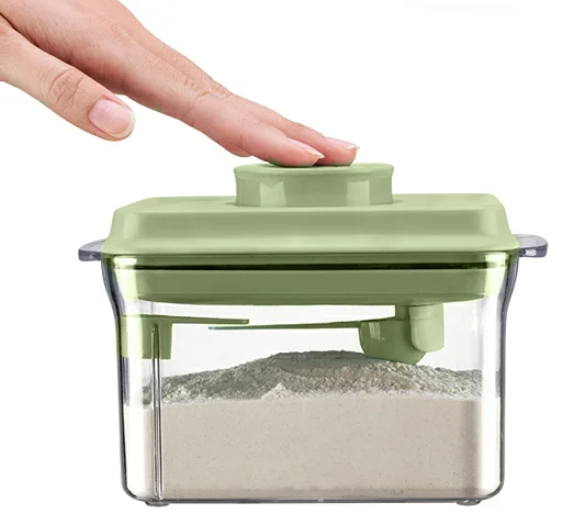 New Design Travel Milk Powder Formula Container Baby Product With Spoon. Kitchen Baby Milk Powder Container Box 1.7L