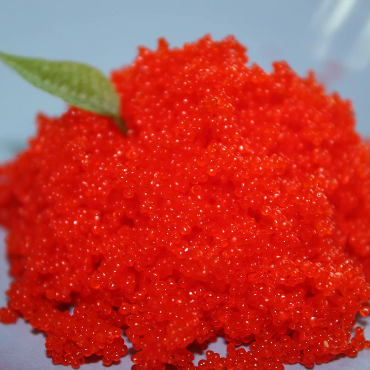 China manufacturer frozen masago seasoned capelin roe flavor