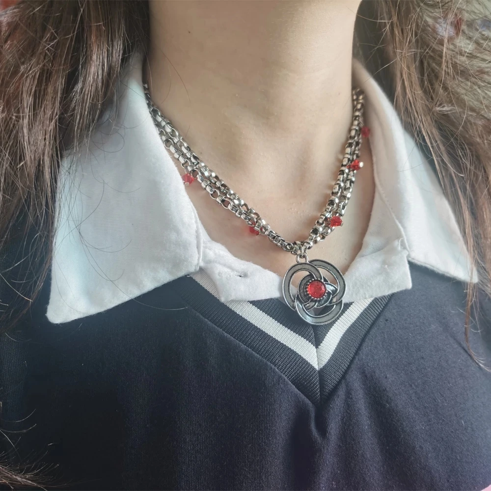 Fashion Rhaenyra Targaryen Necklace Classic American Drama Movie Alicent Hightower Jewelry Christmas gifts