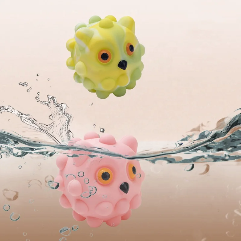 New Hot Sale Push Squeeze Bubble Toys Balls Silicone Reliever Bobble Sensor marbles finger grip ball decompression ball