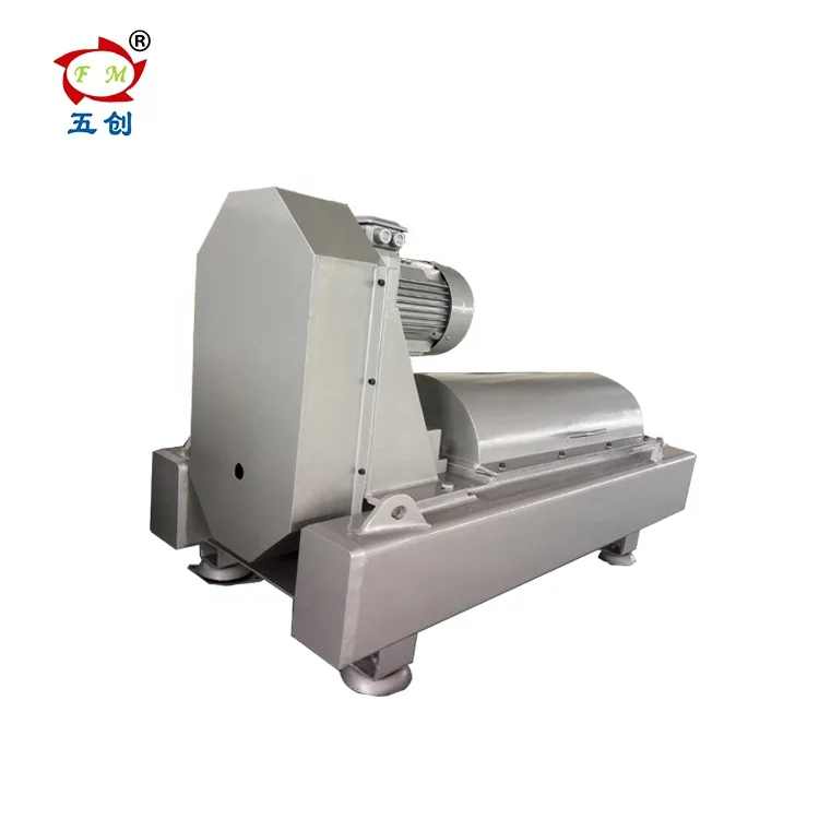 Оборудование для обезвоживания осадка декантерная центрифуга сепаратор для очистки сточных вод