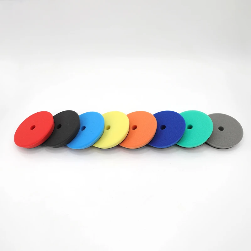 High Quality 3-7 Inch Polish Buffing round Sponge Foam Customizable 6 Inch Polishing Pad for Car Body OEM Polishing Pads
