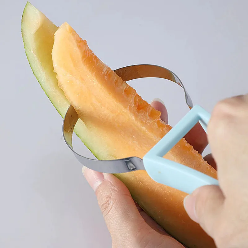 4 In 1 Fruit Ball Carving Knife Kiwi Fruit Scoop Melon Digger Fruit Jar Mashed Potato Baller Ice Cream Kitchen Tools