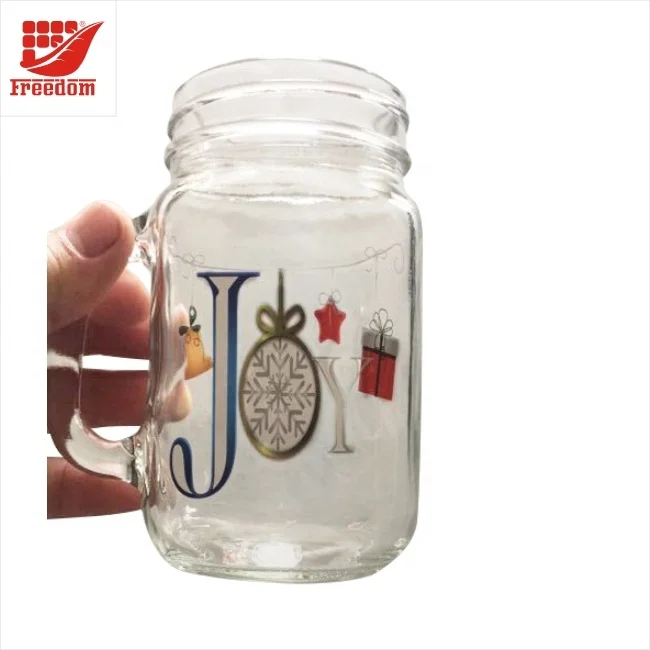 Банка с логотипом по индивидуальному заказу Мейсона хорошего качества
