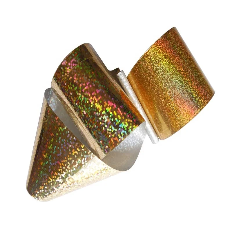 Wholesale price customized 63cmX120m OEM toner laser reactive foil stamping for decoration