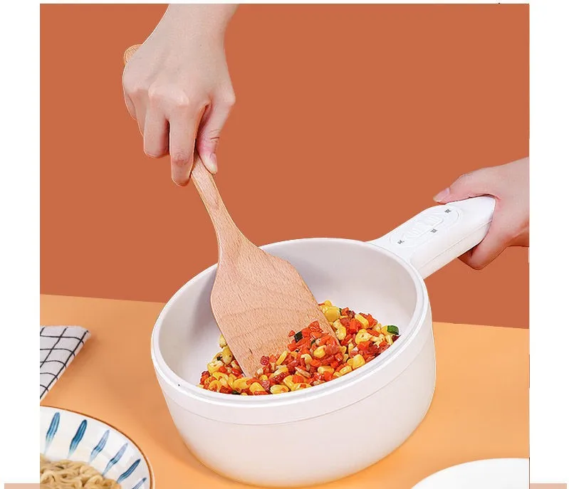 Multifunctional 220v Electric Cooking Pot Temperature Control Thermostat Commercial Mini Electric Frying Pan