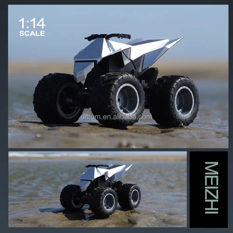 1/14 Beach Cross-country Motorcycle 2.4G Remote Control Rear-wheel Drive All-terrain Vehicle Motorcycle MZ YY2061