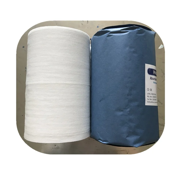 100% хлопчатобумажная отбеленная марлевая рулон 90 см x 100 м одноразовая хирургическая медицина