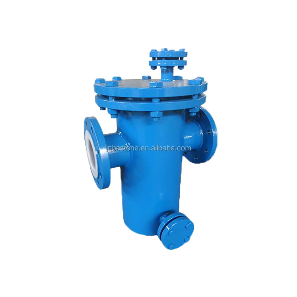FEP lined Basket type Strainers Fluorine lining Basket type Filter