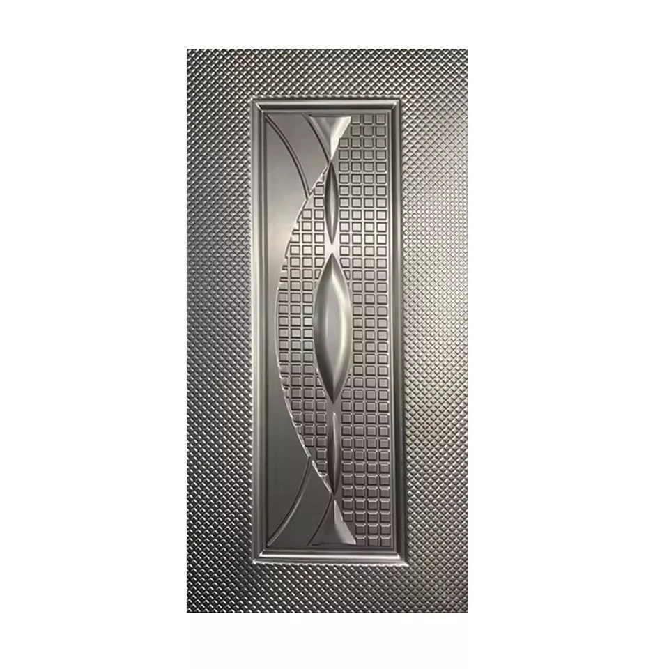 2024 Latest Design Embossed Metal Door Skin Panel Cold Rolled Sheet