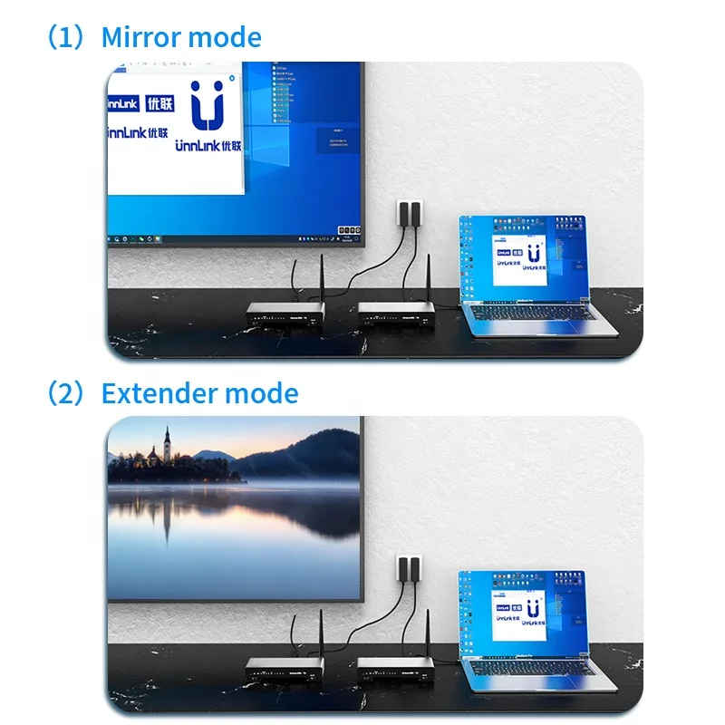 HDMI KVM Wireless Extender 100 Meters 1080P with IR Control New Upgrade Factory ODM OEM Customization Logo PCB Circuit Board