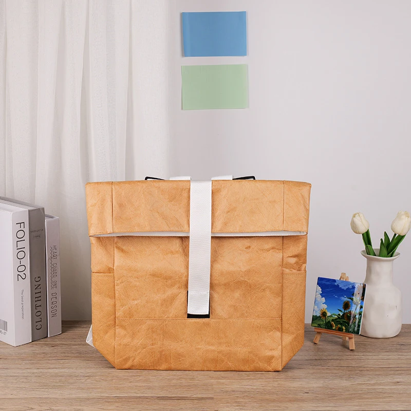 Washable Kraft Paper Bag Worth buy Tote Bag for Men & Women