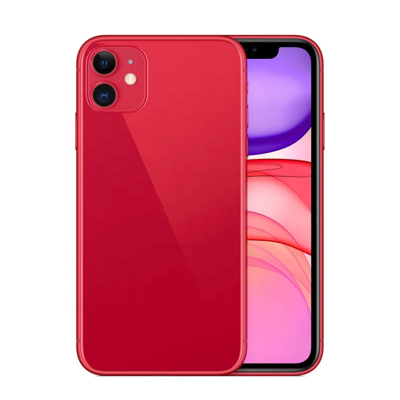 Оригинал для Apple iPhone 11 Восстановленный 64 Гб/128 ГБ/256 ГБ 3110 мАч двойная карта экран 6,1 дюйма IOS смартфон для iPhone 11 б/у