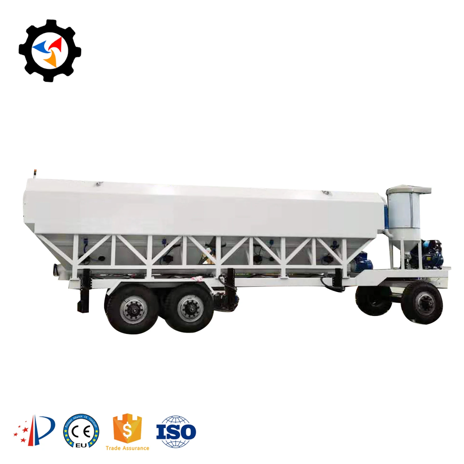 
ce & iso certificate Best Selling Used Mobile Container Type mobile horizontal welded cement storage Steel Silo 30t 50t 70t 100t 