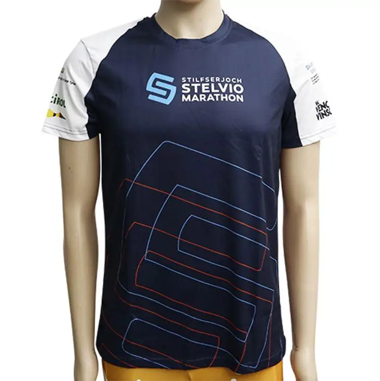 Низкий минимальный объем заказа, спортивная одежда для марафона, женская рубашка из спандекса