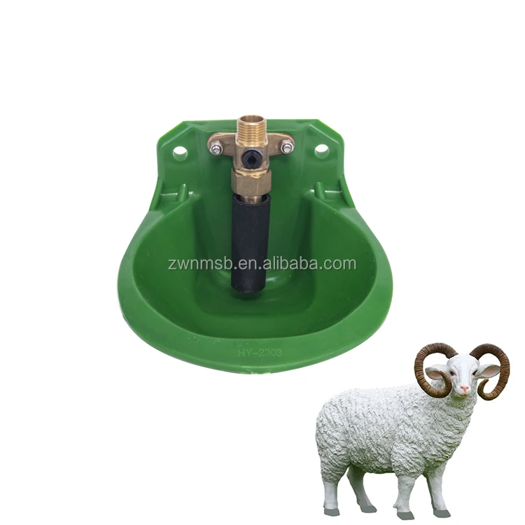 Новейший тип, пластиковая автоматическая емкость для овечьей воды, оборудование для питья коз, для крупного рогатого скота, прочная чаша для воды