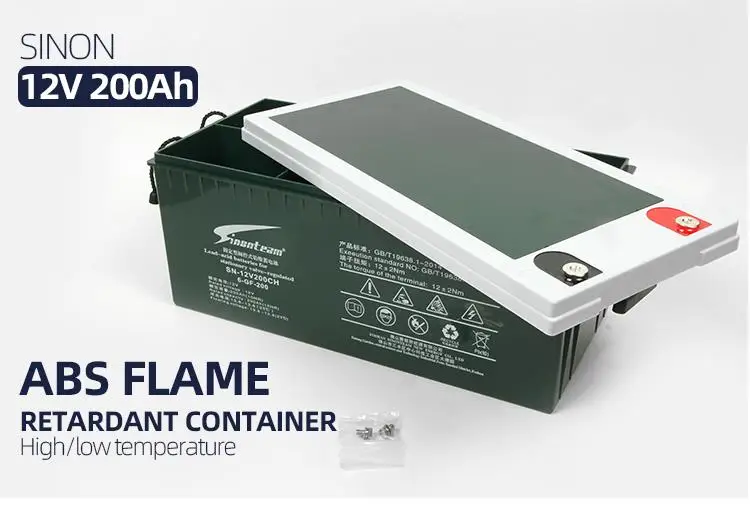 12 вольт солнечная батарея 100 Amp 200 100AH 200AH гелевая для солнечной системы