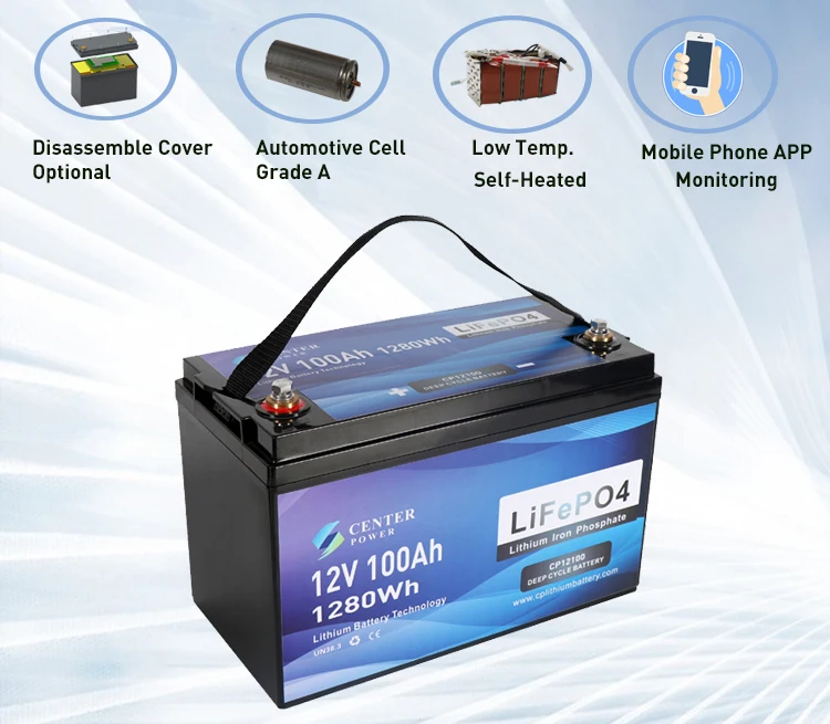 Center Power best price 12v lifepo4 battery 12v 6ah 7ah 12ah 18ah 20ah 50ah 60ah 100ah 120ah 200ah lifepo4 battery supplier