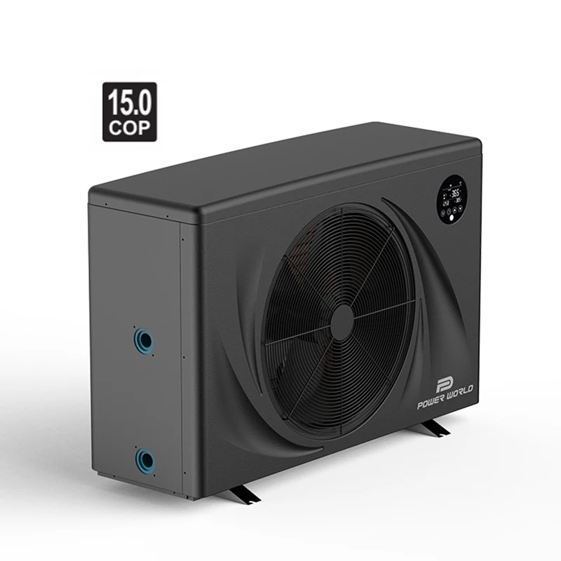 Popular r32 full inverter pool heater 100000 btu electric energy saver heating pumps for inverter pool