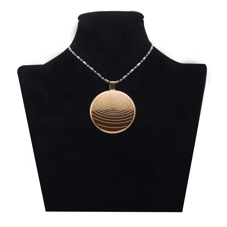 Stainless Steel Pendants Jewelry Japanese Technology Quantum Scalar Energy Pendants with High Energy