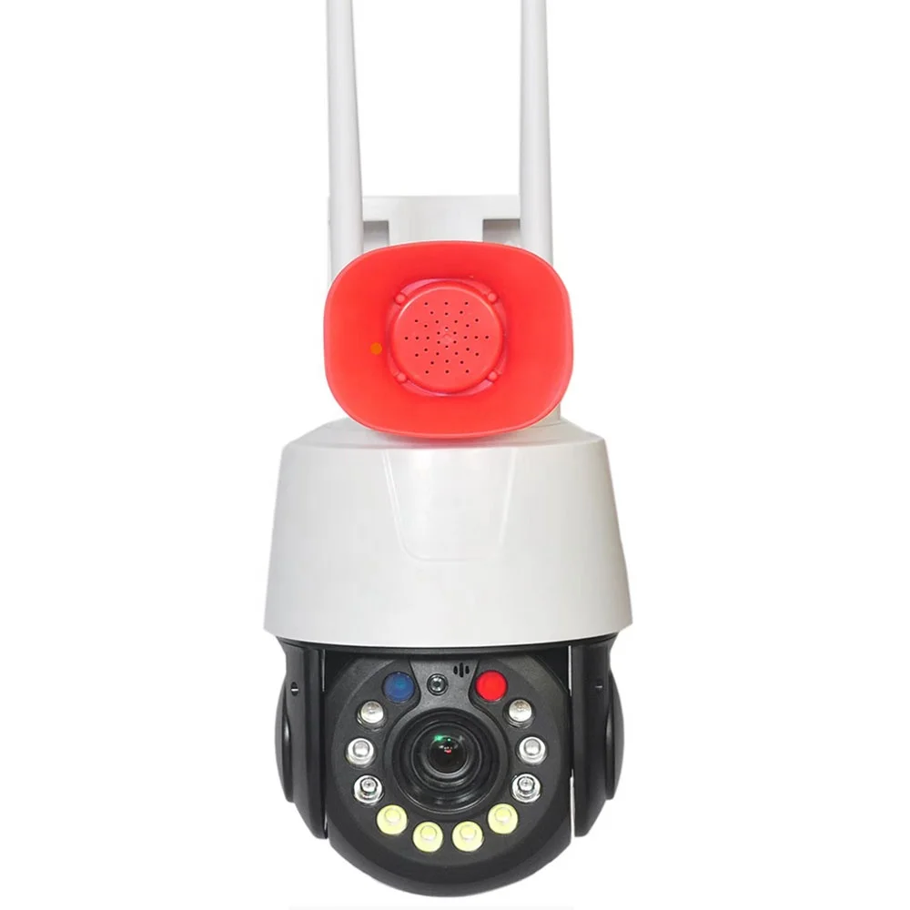 Купольная беспроводная уличная скоростная купольная Ptz-камера видеонаблюдения, 30-кратный зум, 150 м, ИК-расстояние, двусторонняя аудиосвязь, 5 Мп, датчик движения, вращение, Wi-Fi