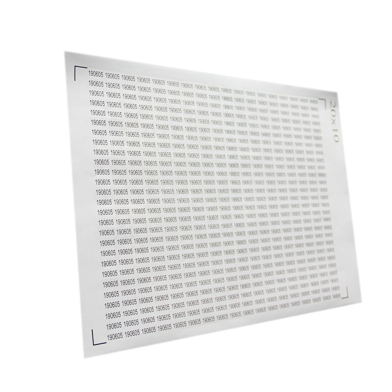 Cheap Promotional Customized Date Code Label Sticker