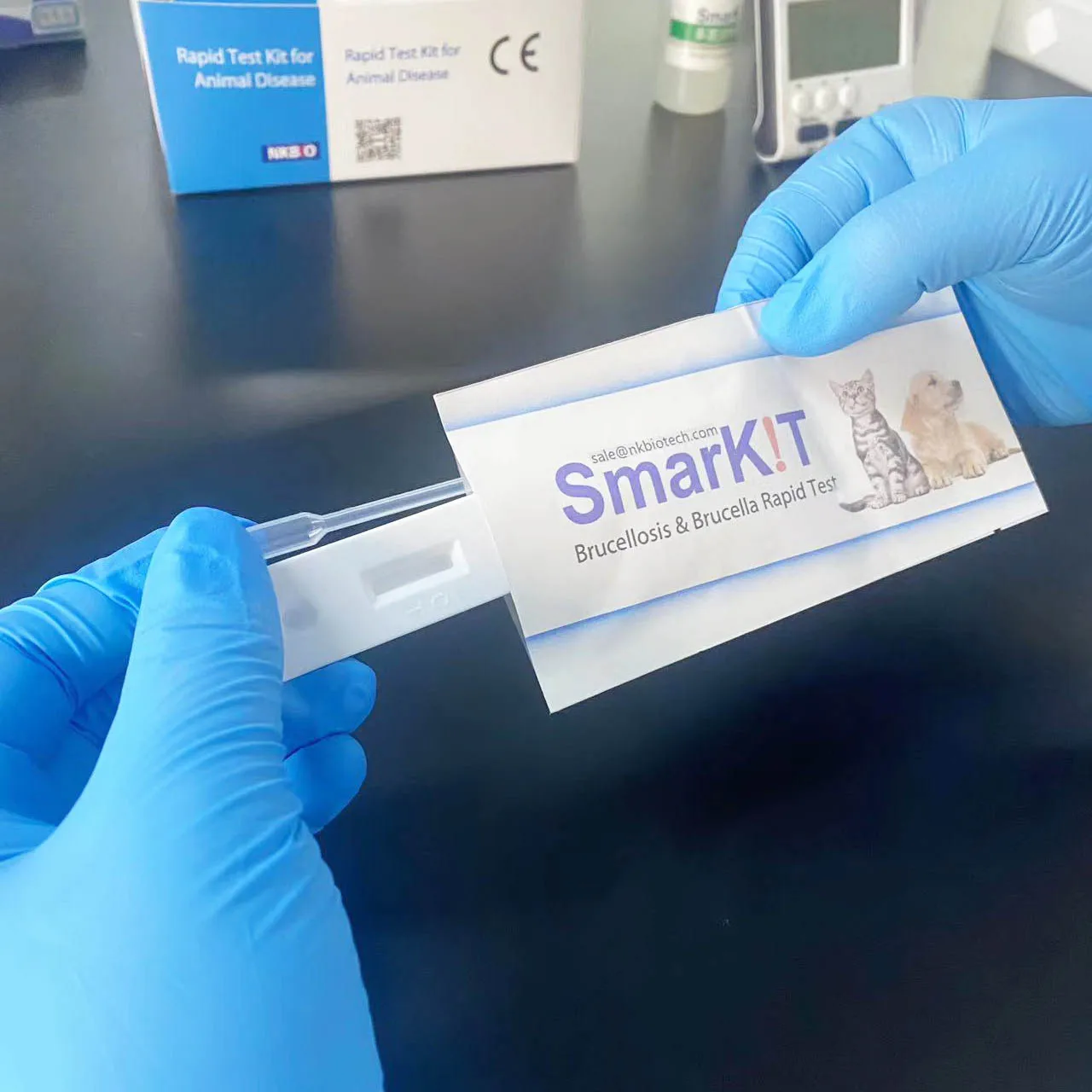 Echinococcus (Hydatid) Набор для ветеринарных экспресс-тестов ELISA