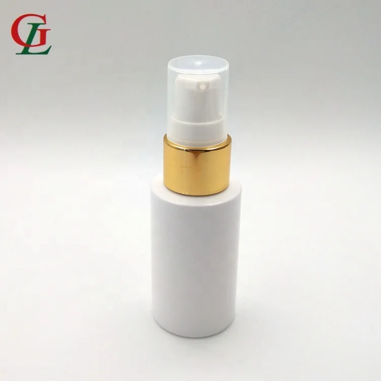 Factory price PET 40ml round dropper bottle hotel usage mini lotion pump kit mist sprayer liquid bottle