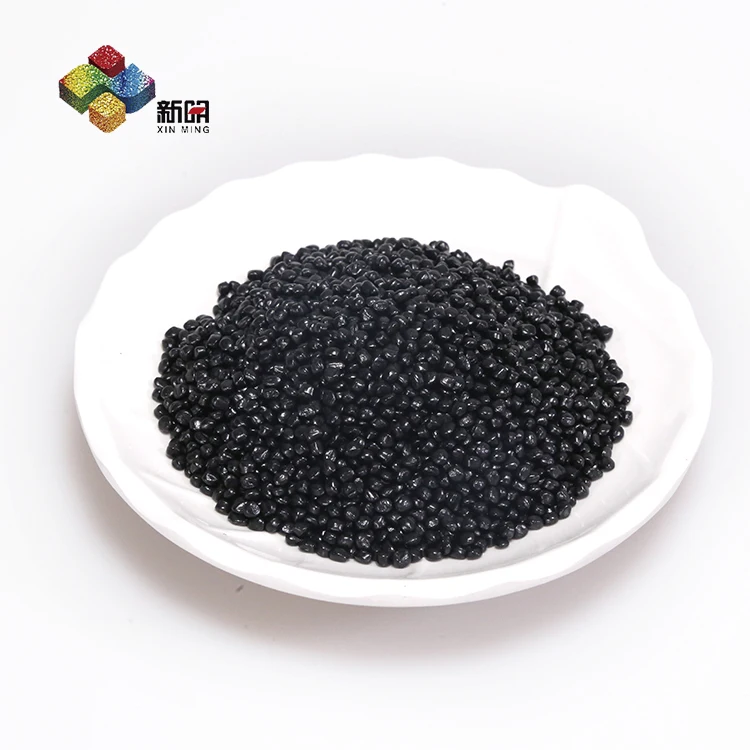 Черная маточная смесь PE PP ABS EVA сырье пластиковые гранулы для пленки/трубы/инъекции с хорошей