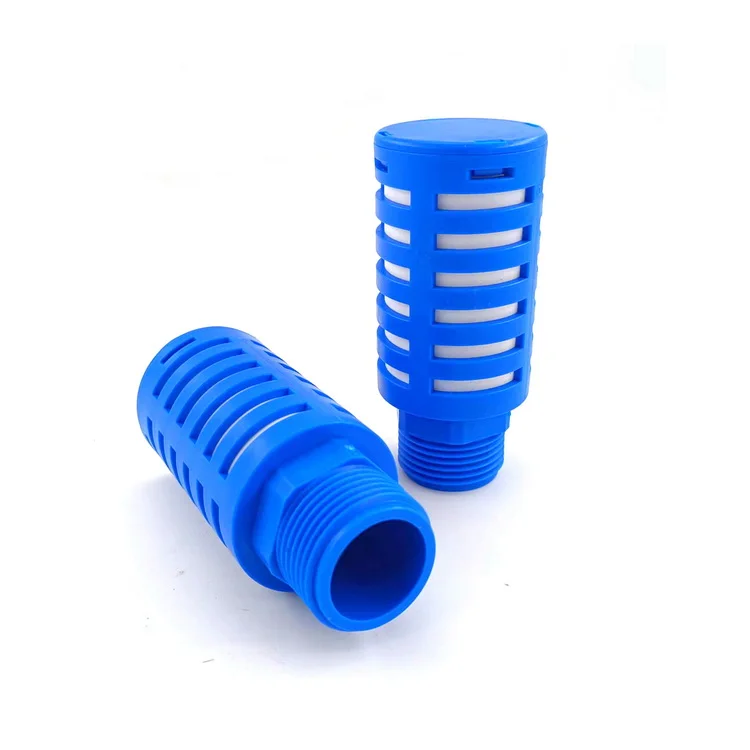 3/8 Plastic / PP / PE Pneumatic Parts Mechanical Components Silencers Exhaust Air silencer Pneumatic Muffler